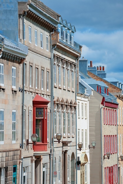 Vecchi edifici a Quebec City