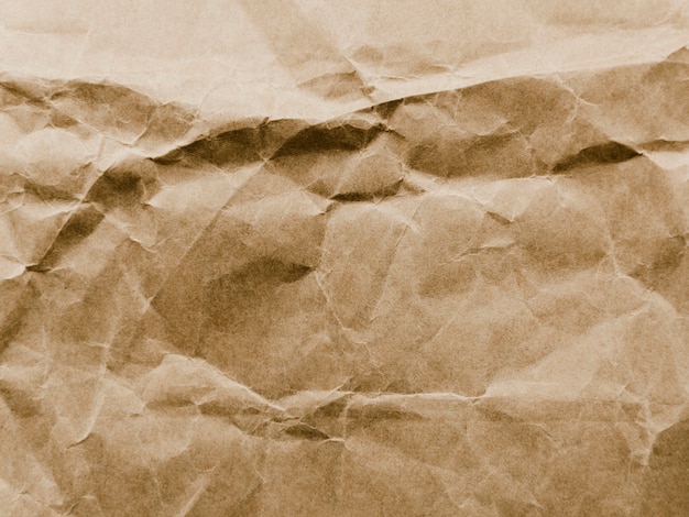 Vecchia struttura sgualcita della carta pergamena
