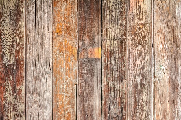 Vecchio fondo di assi di legno rustico