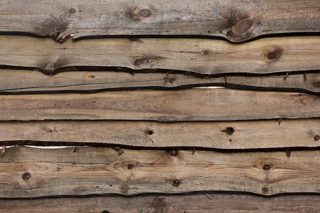 Vecchio fondo di legno del bordo planked annata