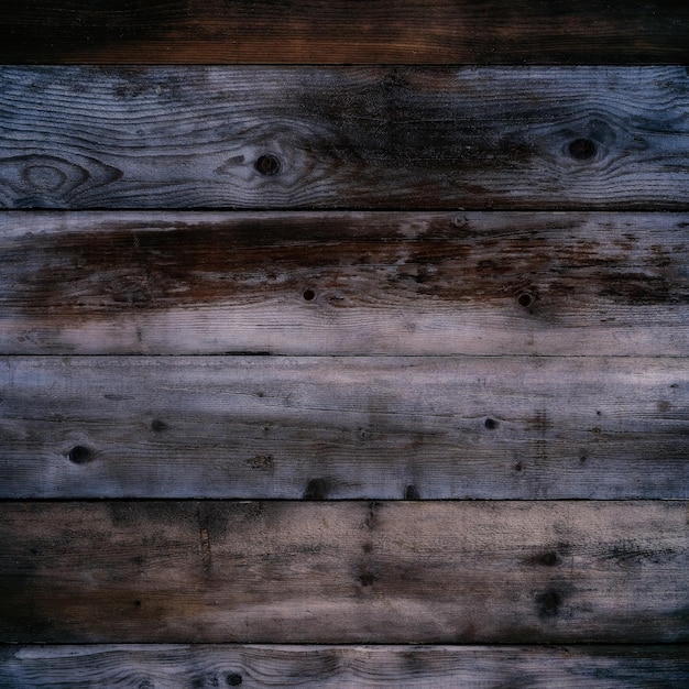 Vecchio fondo di notte della parete di legno