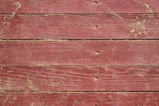 Vecchio rosso struttura di legno