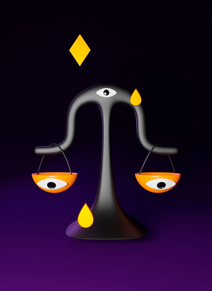Foto gratuito veduta del segno zodiacale e astrologico 3d