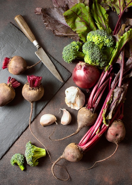 Verdure sane per il cibo invernale