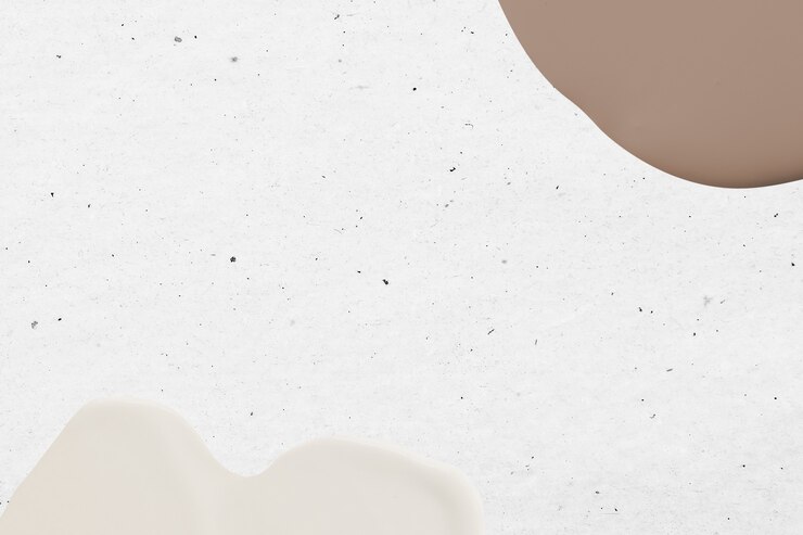 Foto gratuito vernice astratta tono terra su bianco