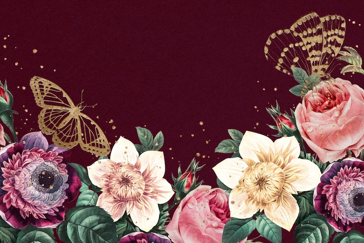 Foto gratuito vettore di sfondo primaverile con bordo fiore in fiore