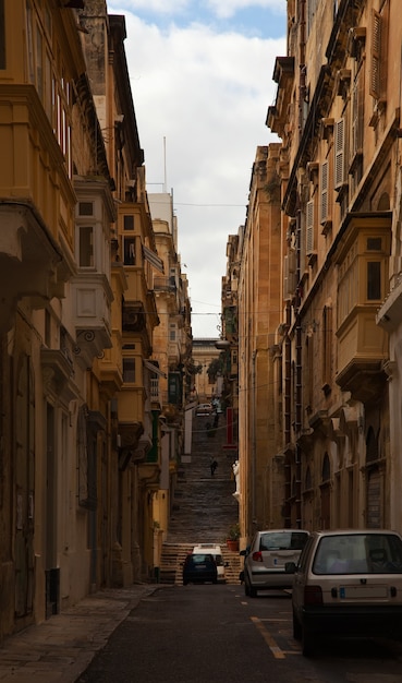 Via in una vecchia città europea