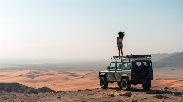 Viaggiare con un'auto fuoristrada