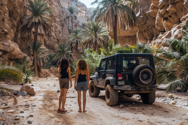 Viaggiare con un'auto fuoristrada