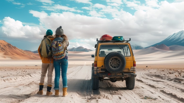 Viaggiare con un'auto fuoristrada