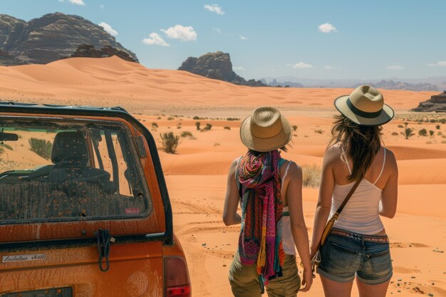 Viaggiare con un'auto fuoristrada