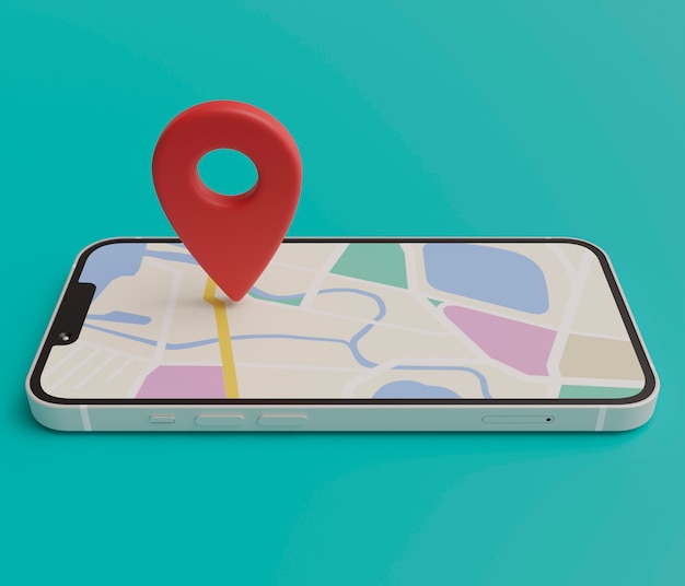 Vista 3D della mappa
