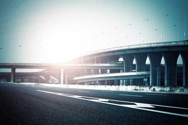 vista autostrada moderno veicolo autostrada