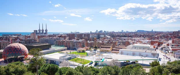 Vista dall&#39;alto di Badalona