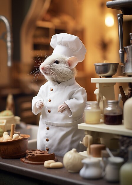 Vista del cuoco dei ratti