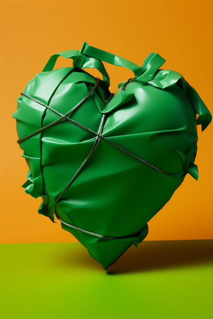 Foto gratuito vista del cuore spezzato