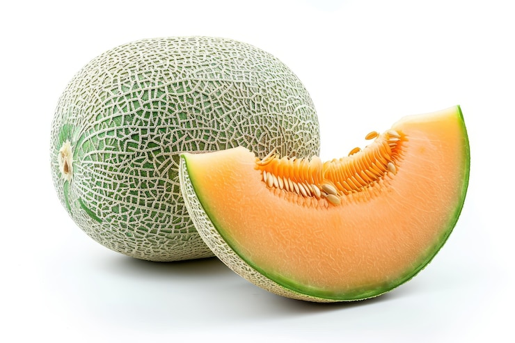 Foto gratuito vista del delizioso e salutare melone cantaloupe