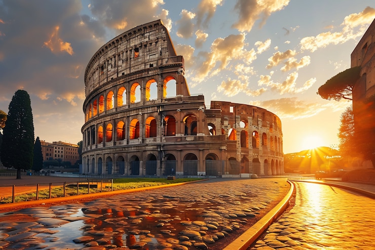 Foto gratuito vista del monumento mondiale per celebrare la giornata del patrimonio mondiale