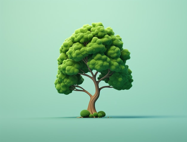 Vista dell'albero tridimensionale