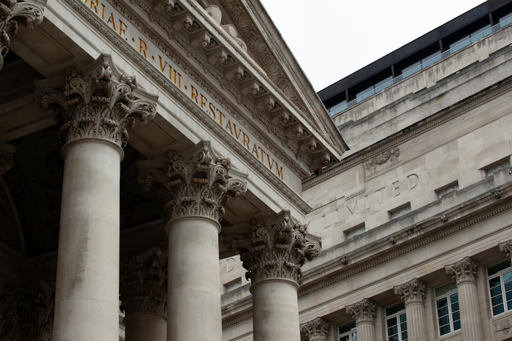 Foto gratuito vista dell'architettura edilizia nella città di londra