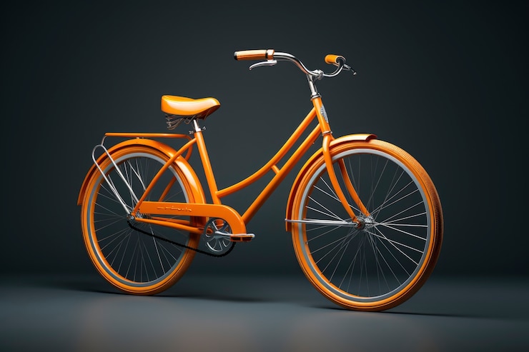 Foto gratuito vista della bicicletta semplice