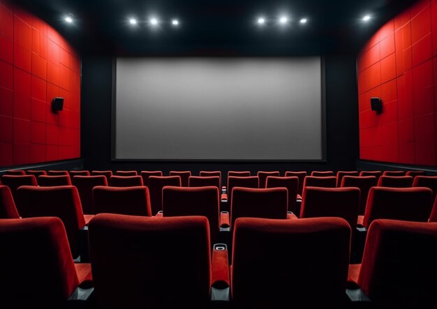 Vista della sala cinema 3d