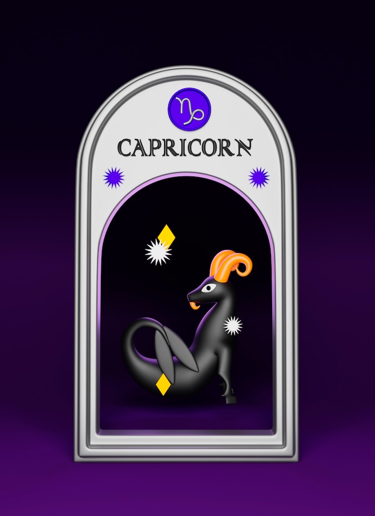 Foto gratuito vista dello zodiaco 3d e del segno astrologico