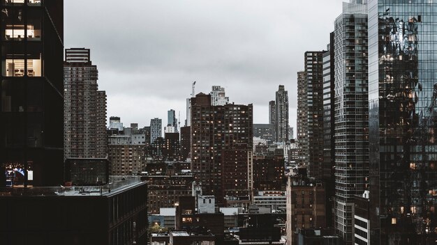 Vista di New York City, USA