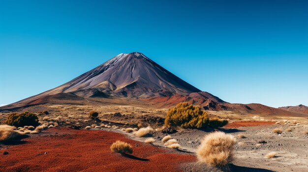 Vista di uno spettacolare paesaggio naturale