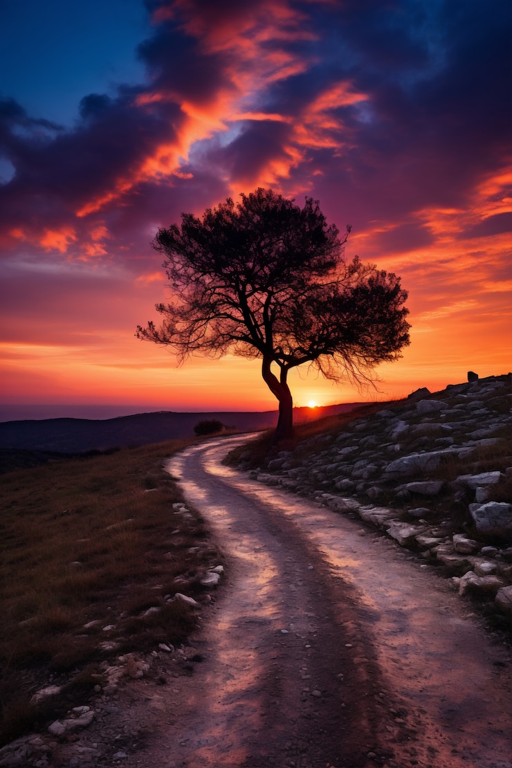 Foto gratuito vista di uno spettacolare paesaggio naturale