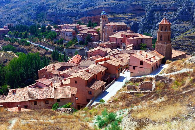 Vista generale di Albarracin