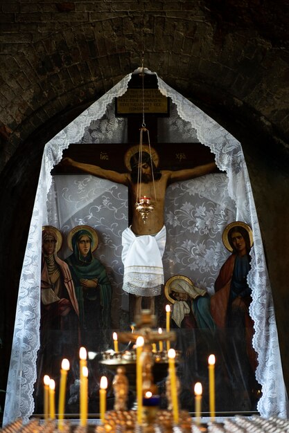 Vista interna della chiesa