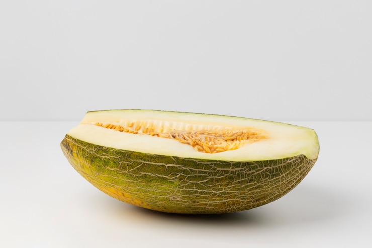 Foto gratuito vista minima del melone
