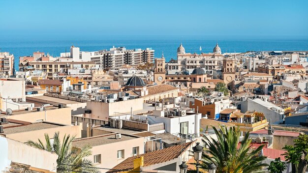 Vista panoramica di Alicante