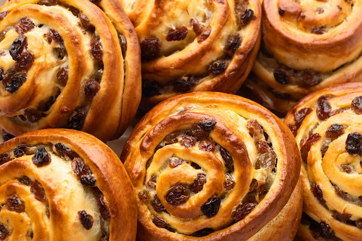 Foto gratuito vista ravvicinata del delizioso concetto di pasticceria