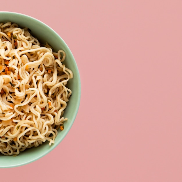 Vista ravvicinata del delizioso concetto di ramen