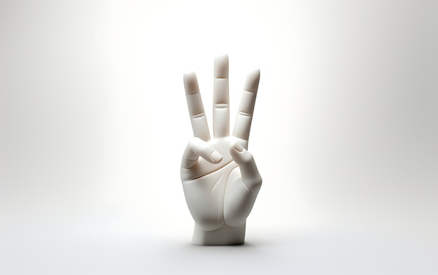 Visualizzazione della mano 3D