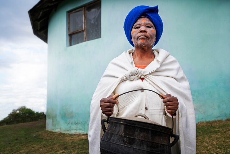 Foto gratuito vita quotidiana degli indigeni