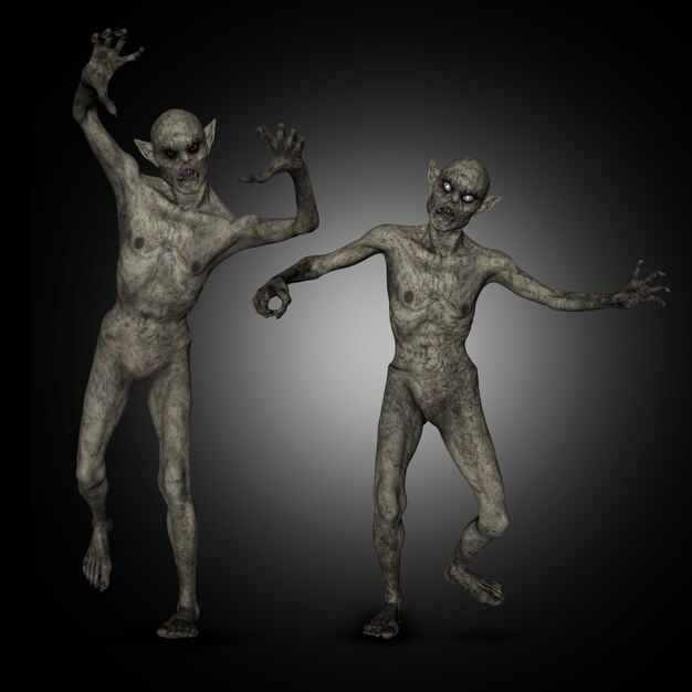 Zombie di Halloween 3D