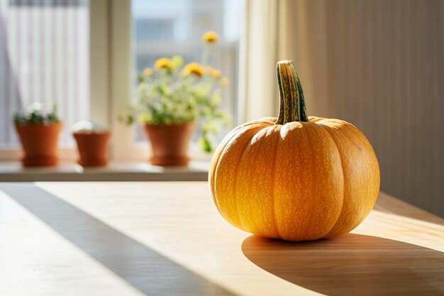 Zucca cruda al chiuso