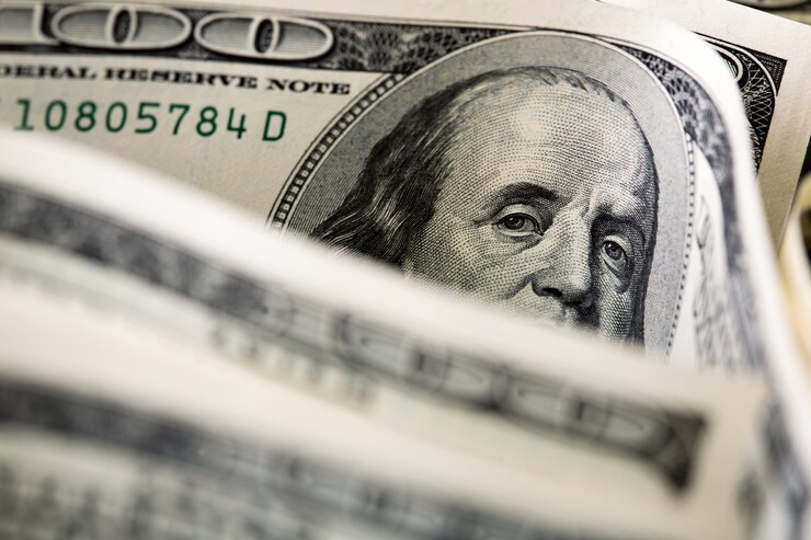 Foto $ 100 fatture del dollaro