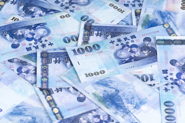 1000 nuove banconote in dollari di Taiwan