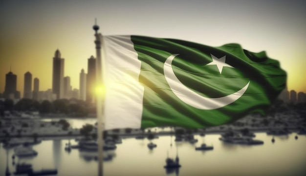 14 agosto del Giorno dell'Indipendenza del Pakistan sfondo del giorno del pakistan