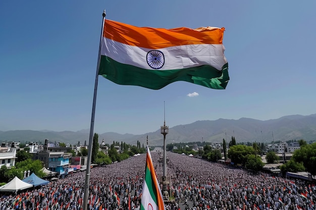 15 agosto festa dell'indipendenza indiana nel kashmir