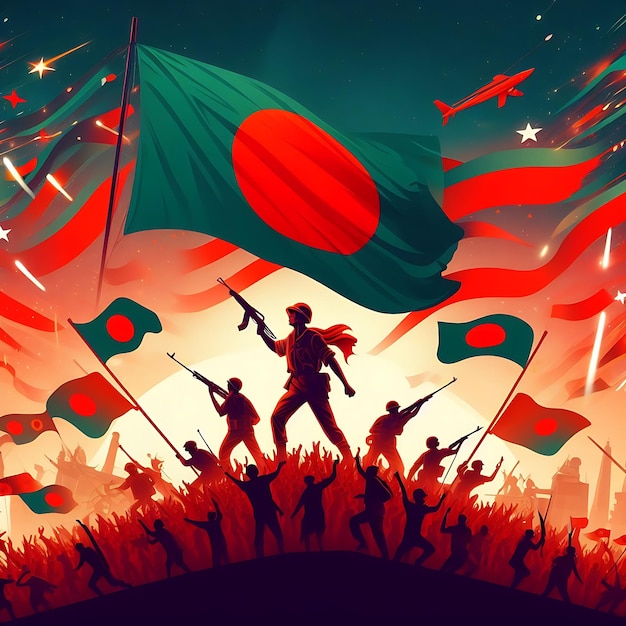 16 dicembre celebrazione della giornata della vittoria del Bangladesh