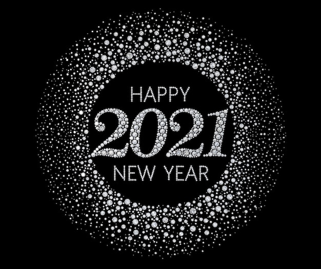 2021 Auguri di felice anno nuovo