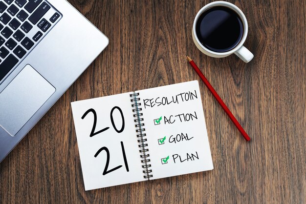 2021 Happy New Year Resolution Goal List