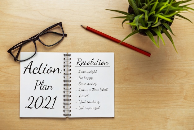 2021 Happy New Year Resolution Goal List