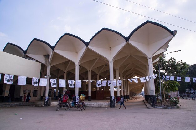 29 dicembre 2023 Dhaka Bangladesh Stazione ferroviaria di Kamlapur