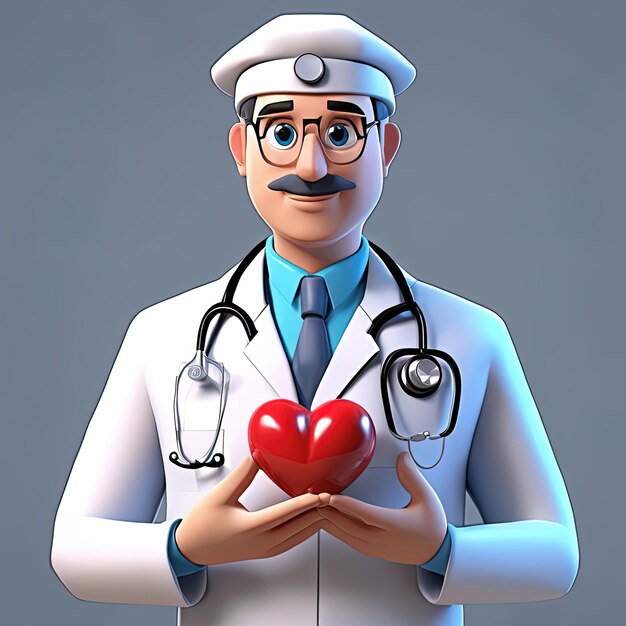 3 d medico cardiologico background3 d medico cardiaco background illustrazione del cuore sh